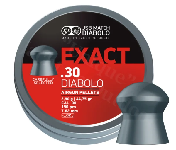 Luchtdrukkogeltjes JSB Exact 7.62 mm / .30 | 44.74 grain