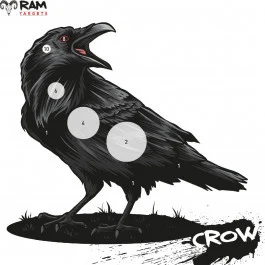 Schietkaarten Crow / Kraai 14x14 cm