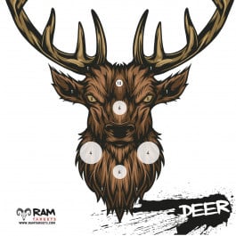 Schietkaarten Deer 14x14 cm