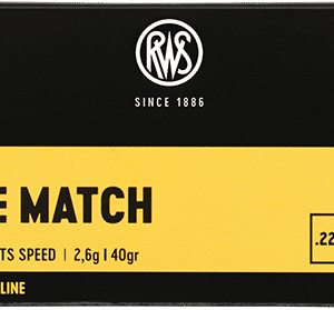 Kogelpatroon RWS Rifle Match .22 LR RN 40 Grain