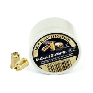 Knalpatronen | 9mm R | Blanc | Sellier & Bellot Zwart Kruit