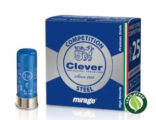 Hagelpatroon Clever Mirage T2 Steel 12/70/28 gram