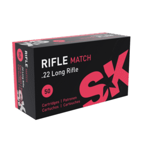 Kogelpatroon SK Rifle Match .22 LR RN 40 Grain