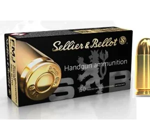 Sellier & Bellot 9mm Browning Court / .380 AUTO FMJ 92 grain